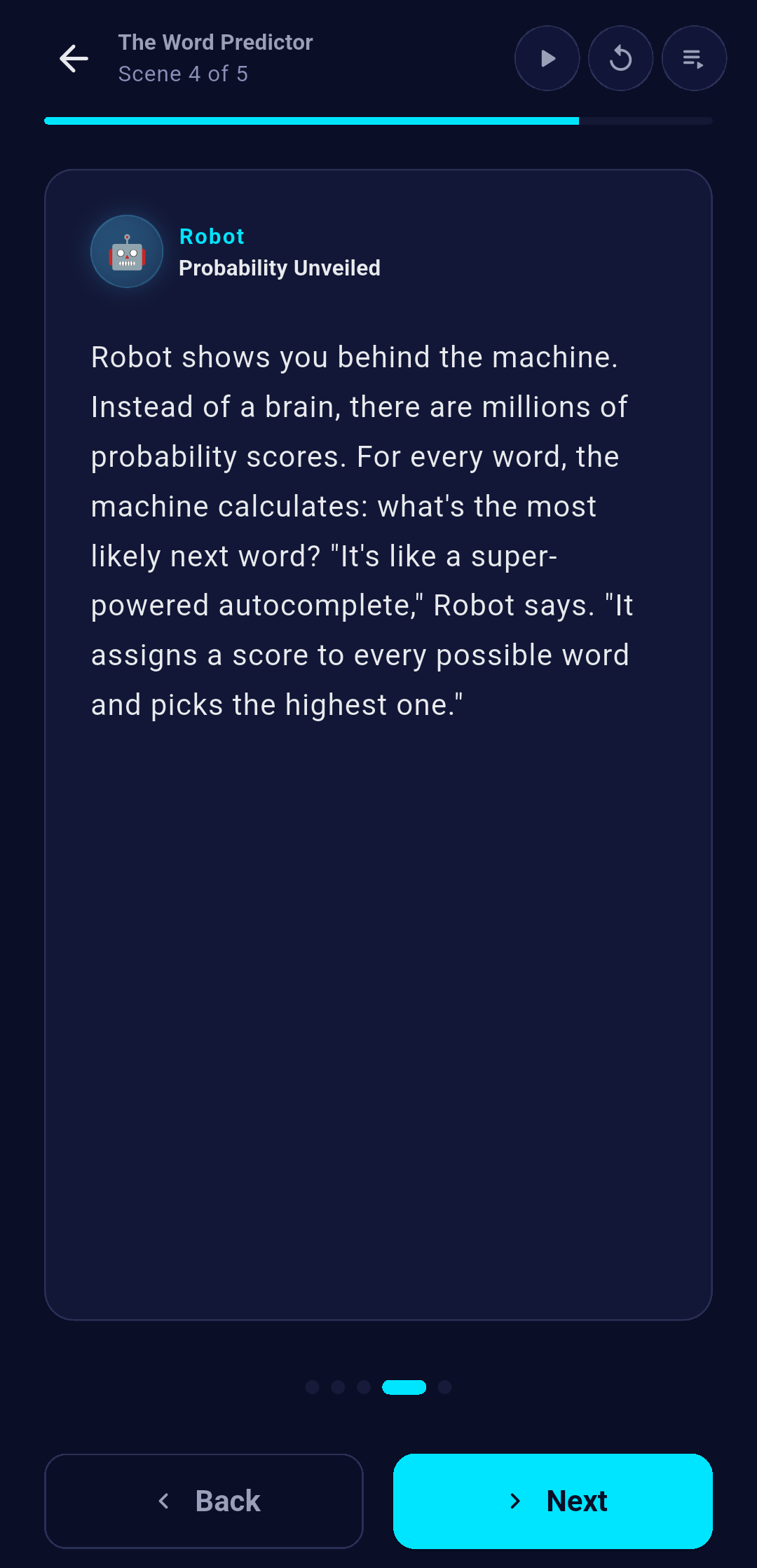 FOMO AI Storytelling Gameplay